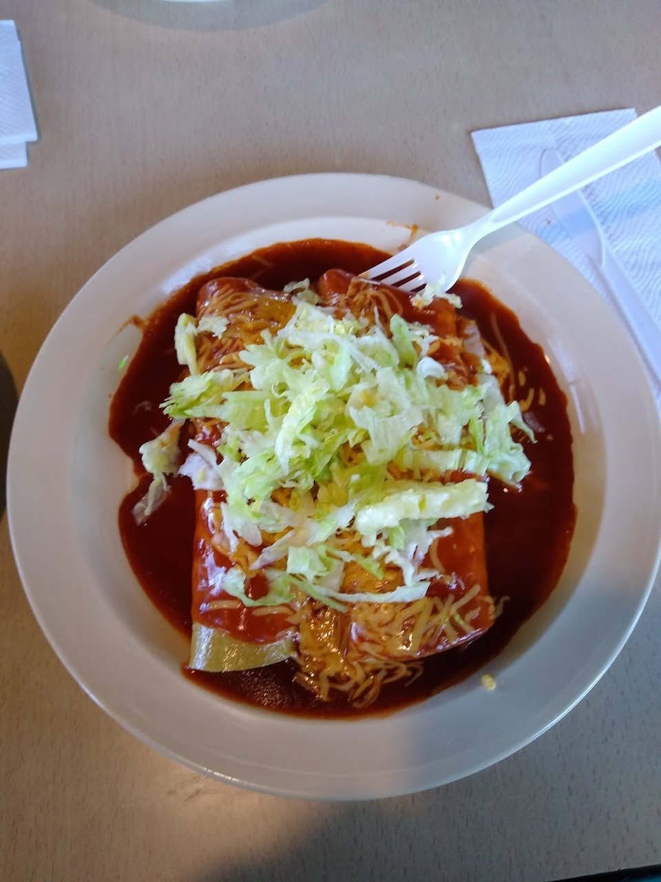 Beef and Chicken Enchiladas