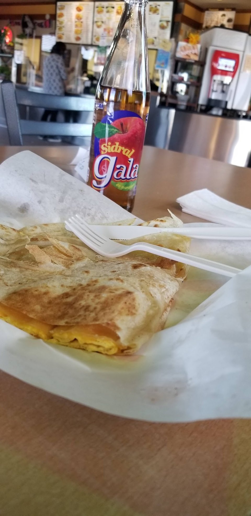 Cheese and Egg Quesadilla